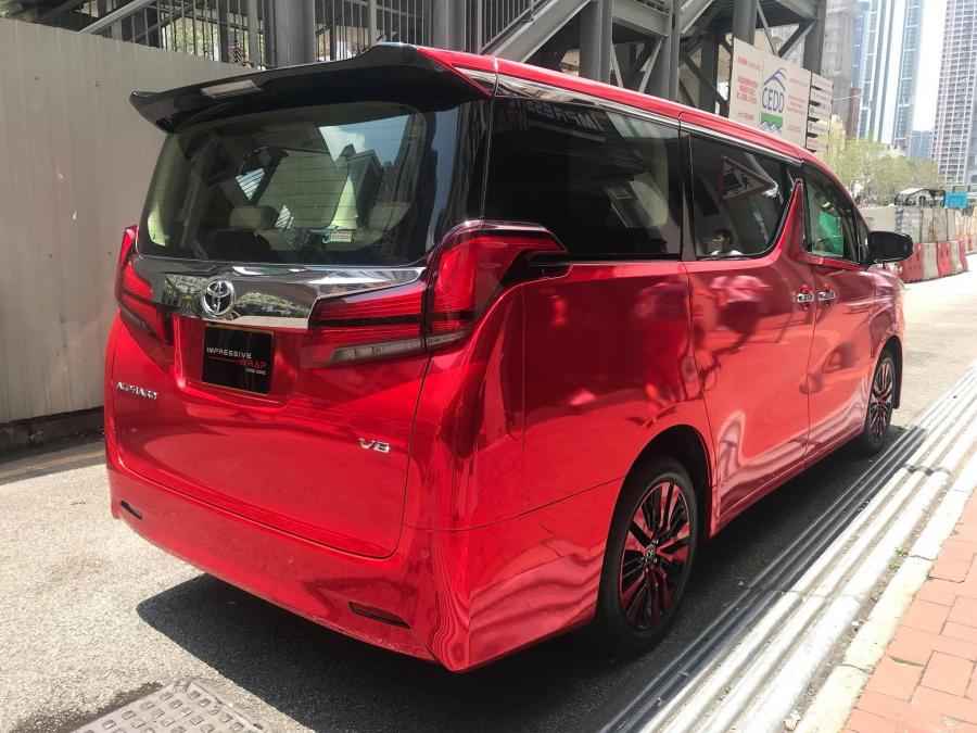  Toyota Alphard by Impressive Wrap 2018 года  (JP) (фото 8 из 9)